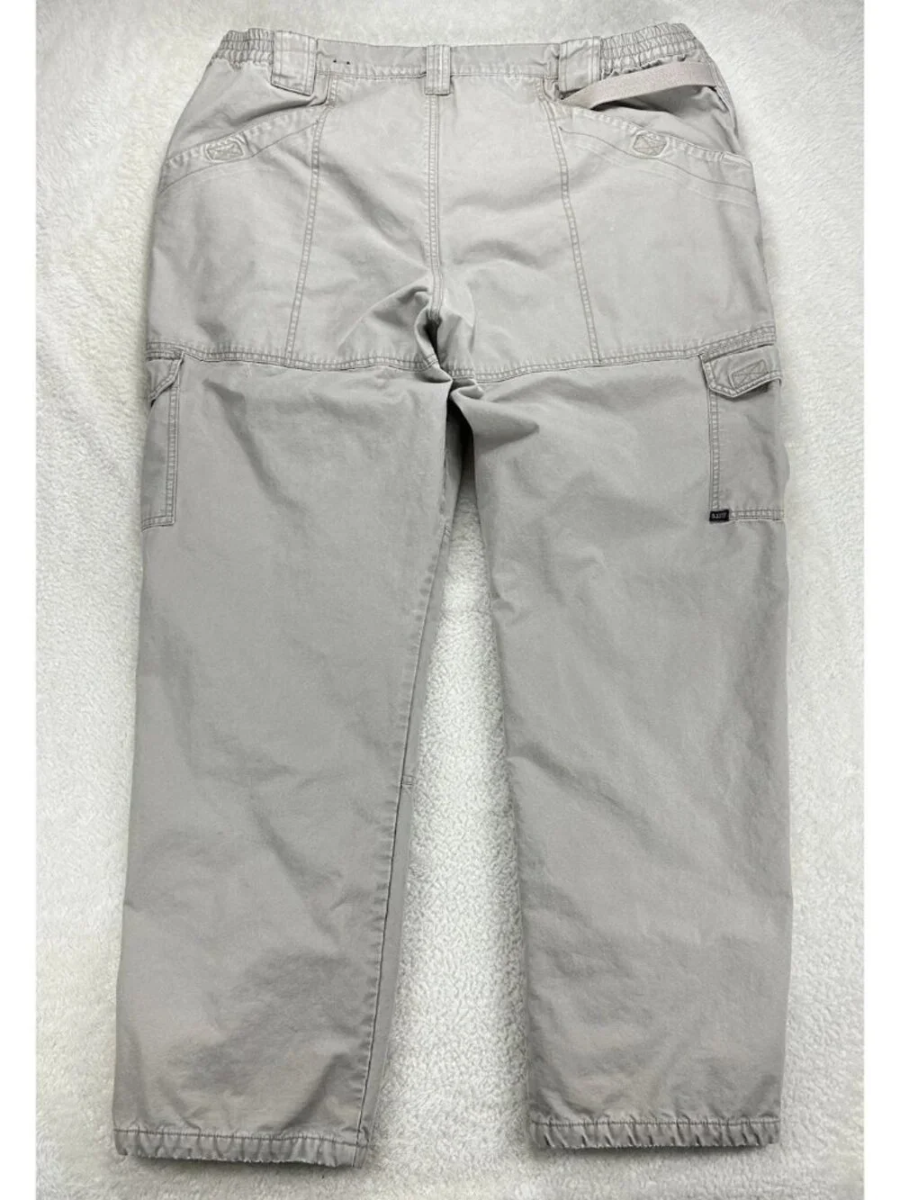 5.11 Tactical Flannel Pants Adult 44x34 Tan Khaki Pockets 74268 Mens “Read”